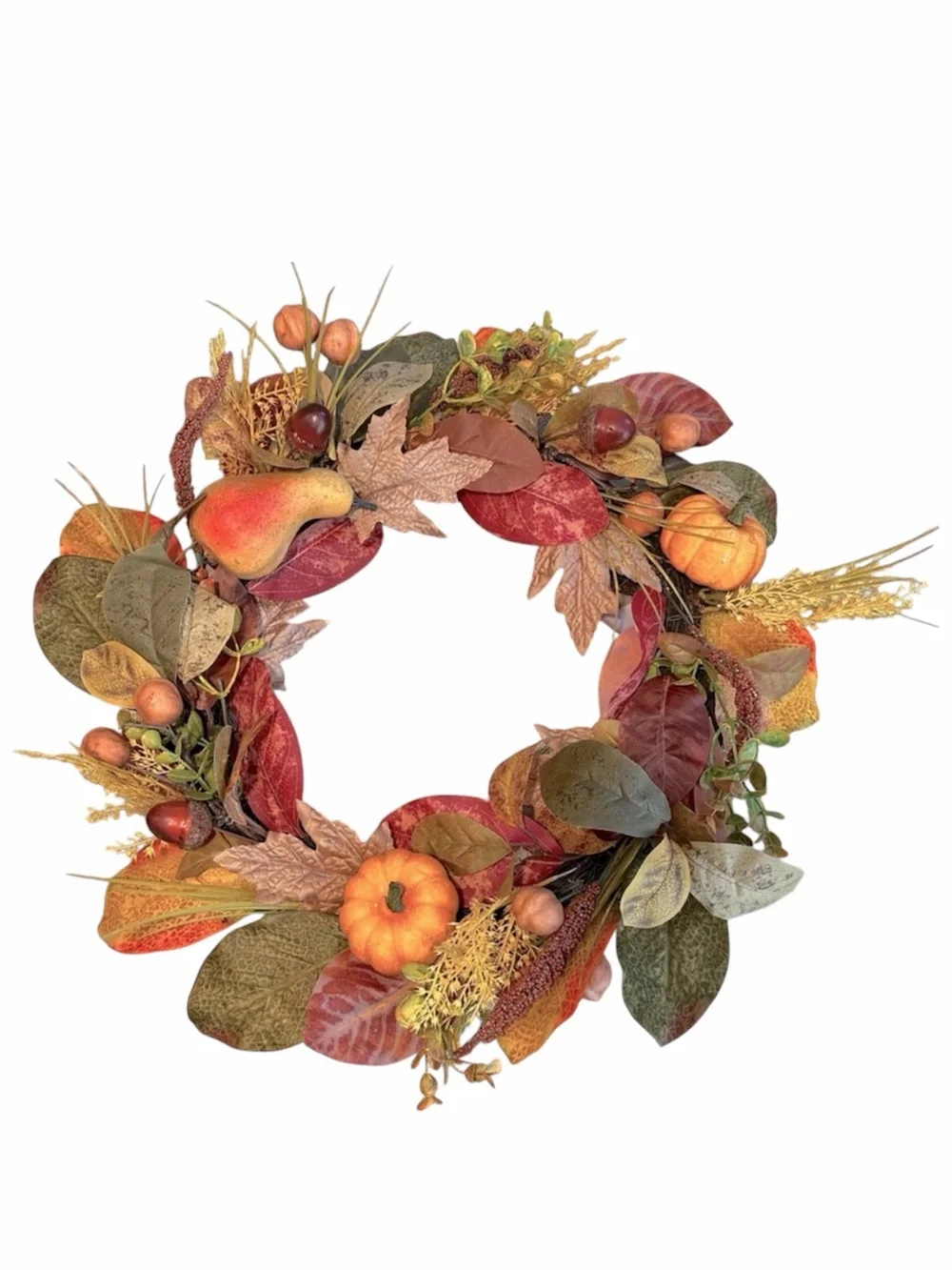 Chestnut Pumpkin & Leaves 22